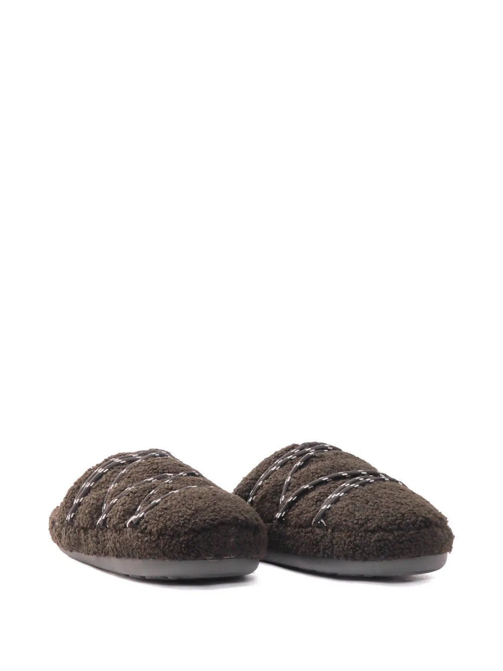 Moon Boot teddy slip-on slippers Bruin