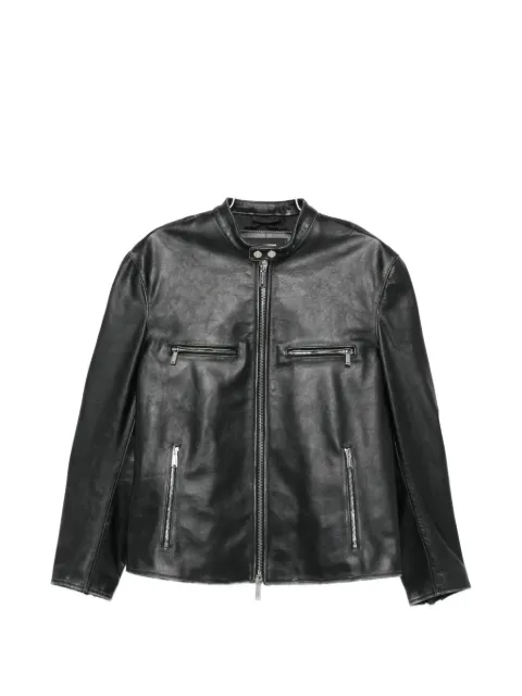DSQUARED2 Bad Boy zip-up leather jacket