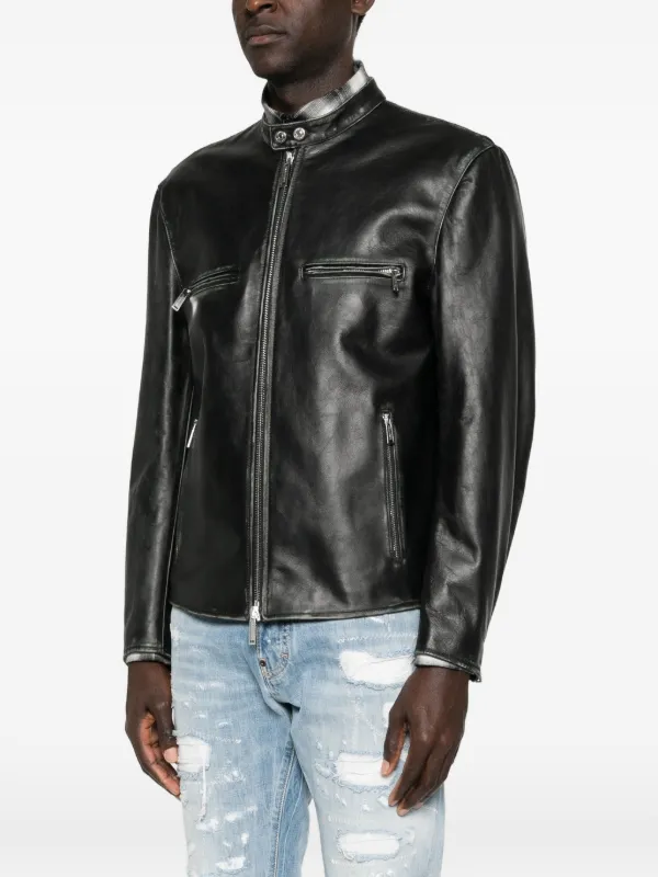 は*な様 【値下げ】Dsquared2 メンズ ブラックレザーライダースジャケッ 33576739_64618915_1000.jpg