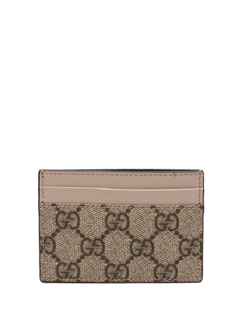 Gucci Pre-Owned tarjetero GG Supreme 2016-2025