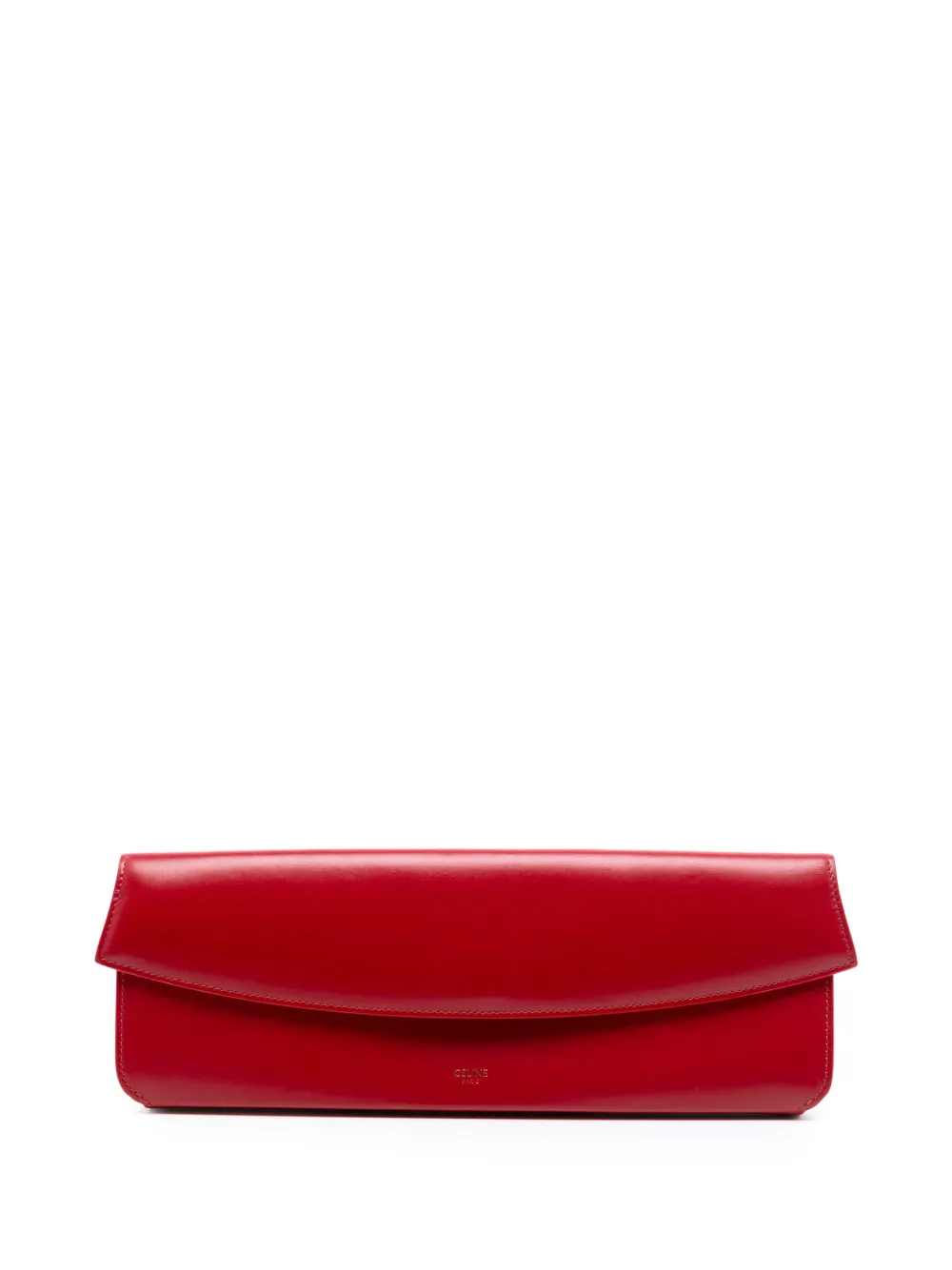 Celine Pre-Owned 2019 Leather Evening Long clutch bag - Rosso