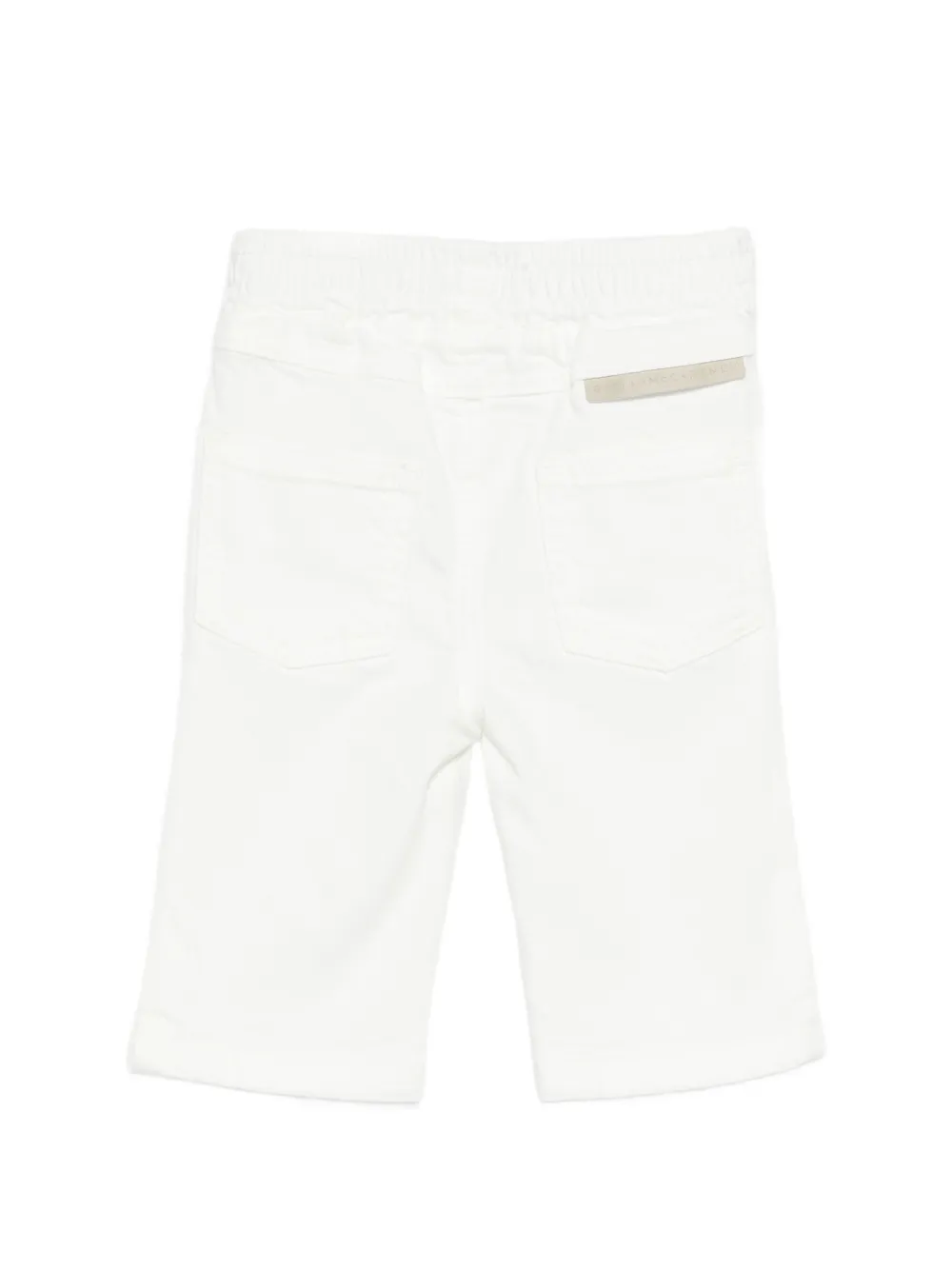 Stella McCartney Kids Elastische jeans Wit