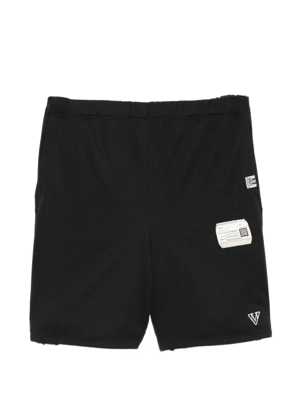 Maison MIHARA YASUHIRO logo-embroidered shorts - Nero