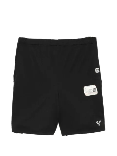 Maison MIHARA YASUHIRO logo-embroidered shorts