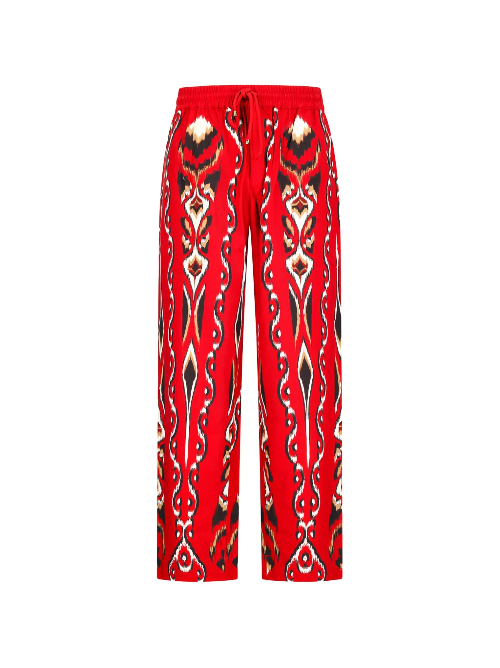 FARM Rio Sand Ainika Pineapple Ikat trousers - Rosso