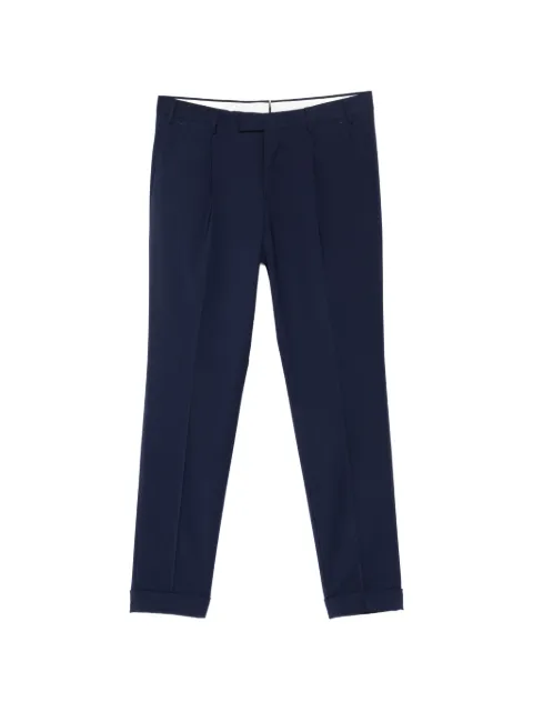 PT Torino Traveller pleat cuffed trousers
