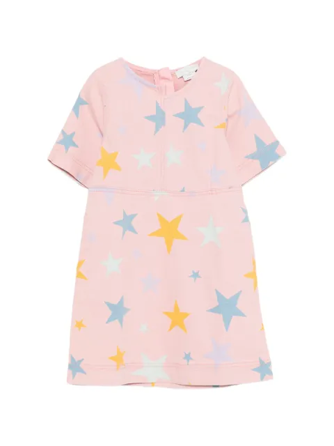 Stella McCartney Kids vestido con estrellas estampadas