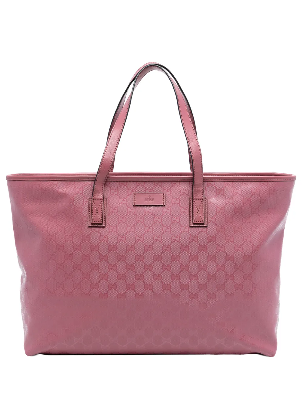 Gucci Pre-Owned 2016-2025 Large GG Imprime tote bag - Rosa