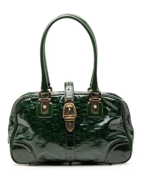 Gucci Pre-Owned bolso de hombro Patent Horsebit Glam 2000-2015