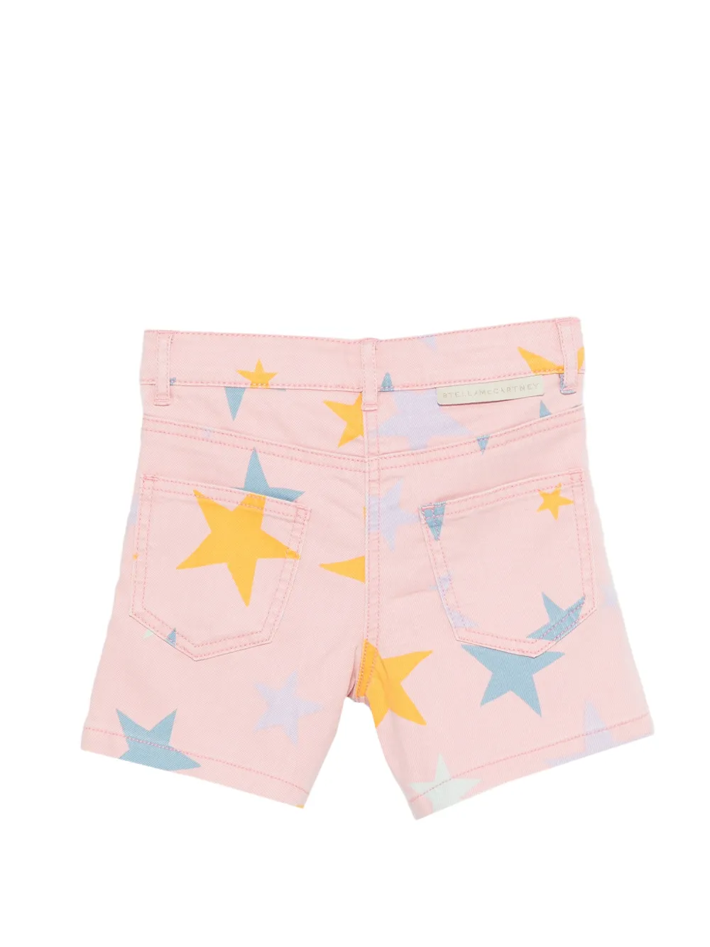 Stella McCartney Kids Shorts met sterrenpatroon Roze