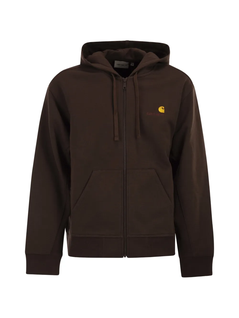 Carhartt WIP zip hoodie - Marrone