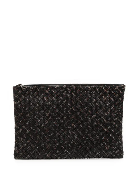 Bottega Veneta Pre-Owned 2000-2025 Nappa Intrecciato Micro Dot clutch bag