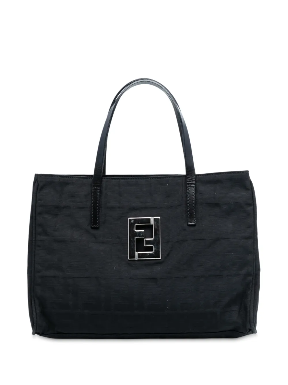 Fendi Pre-Owned 2000-2010 Zucca Canvas tote bag - Nero