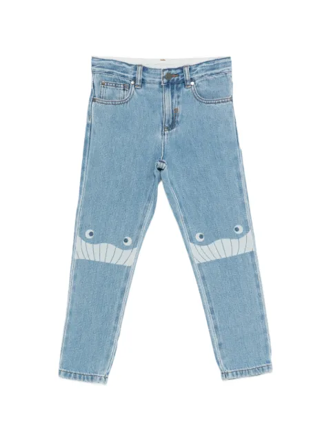Stella McCartney Kids jeans med grafiskt tryck