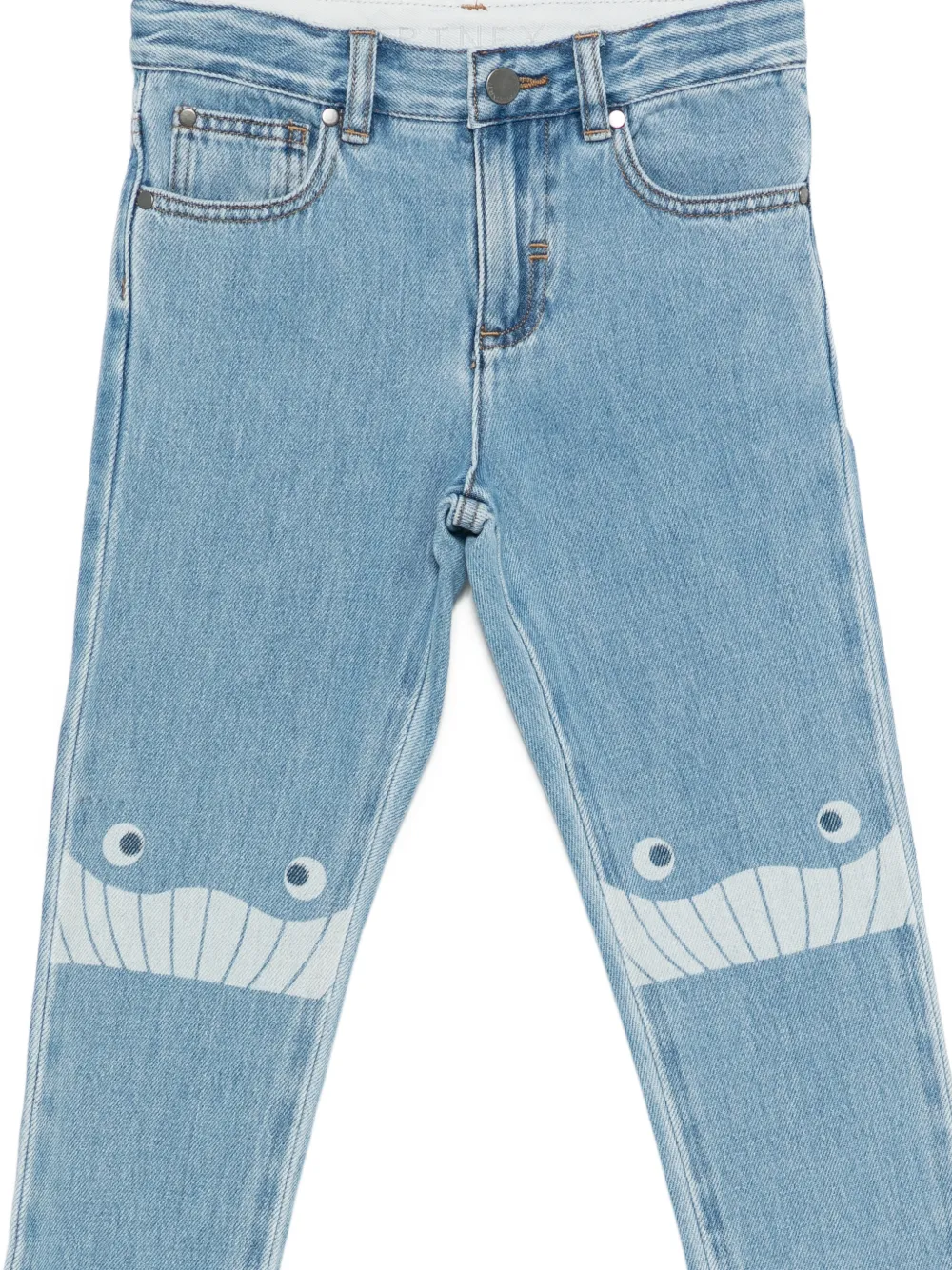  Stella Mccartney Kids Five-pockets Jeans - Blue 