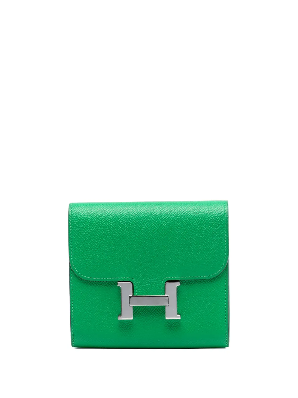 Hermès Pre-Owned 2014 Epsom Constance Slim Wallet small wallets - Verde