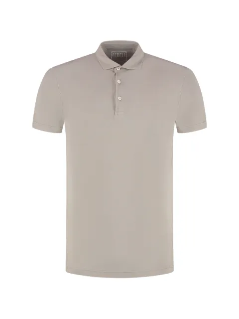 Fedeli short-sleeve polo shirt