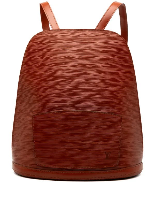 Pre-Loved Louis Vuitton Epi Gobelins Pre-Owned Louis Vuitton Epi Gobelins Leather Brown Ecuador  main image 3