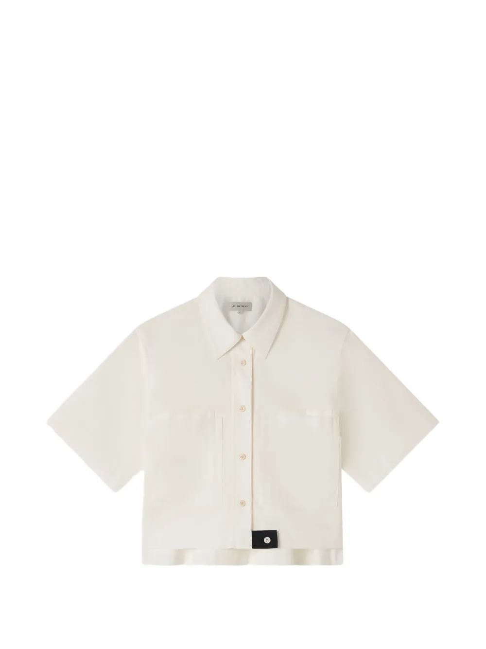 Lee Mathews Annie short-sleeve shirt - Toni neutri