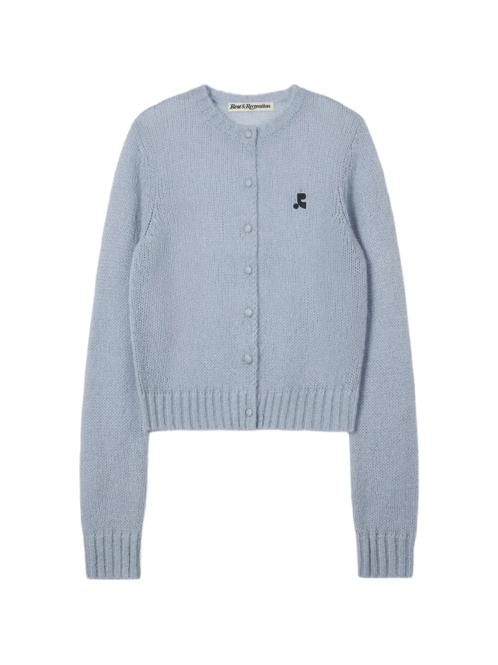 Rest&Recreation ribbed cardigan - Blu