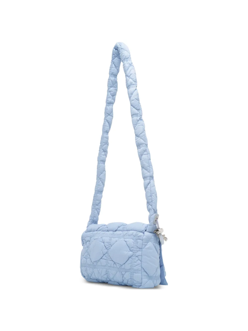  Carlyn Luke Quilted Cross Body Bag - Blue 