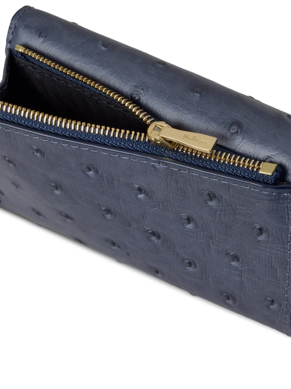  Mulberry Folded Multi-card Wallet - Blue 