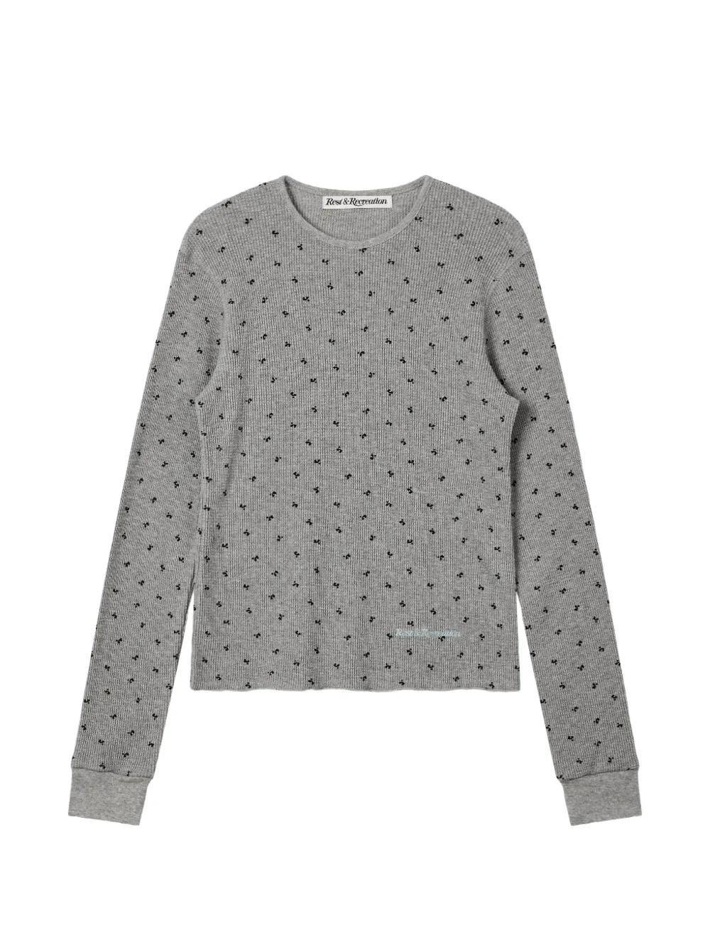 Rest&Recreation printed long-sleeve T-shirt