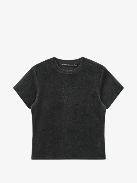 Rest&Recreation playera con cuello redondo