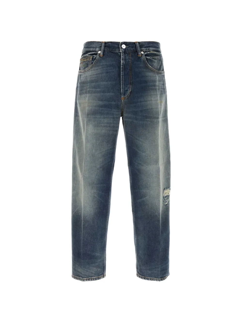 Nine In The Morning Albert ripped jeans - Blu