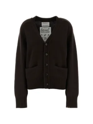 Studio Nicholson Merino Wool Cardigan | Blue | FARFETCH ZA