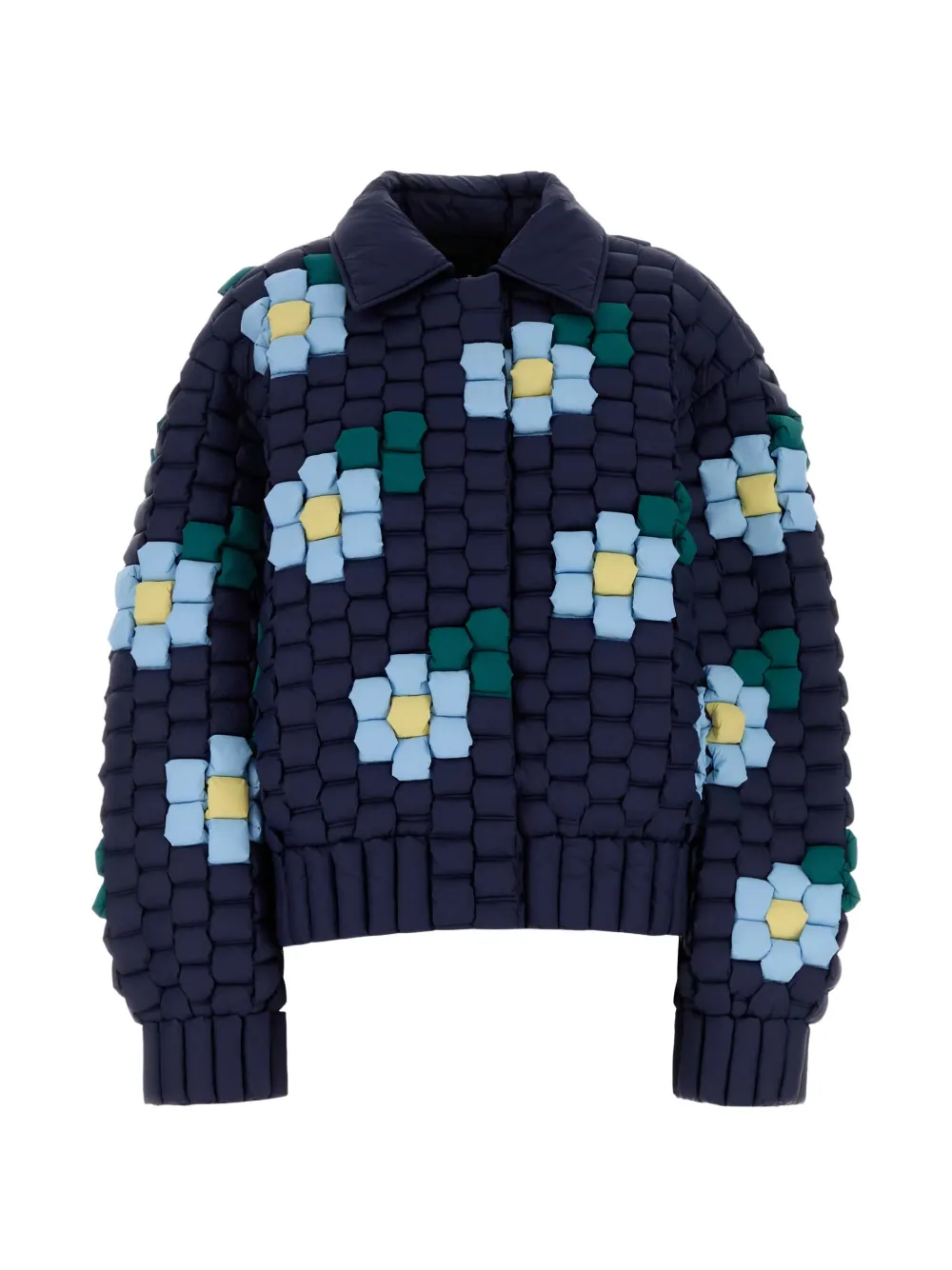 RAXXY floral jacket - Blu