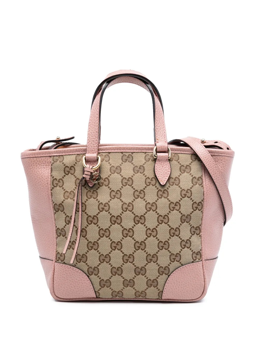 Gucci Pre-Owned 2016-2025 Small GG Canvas Bree satchel - Brown