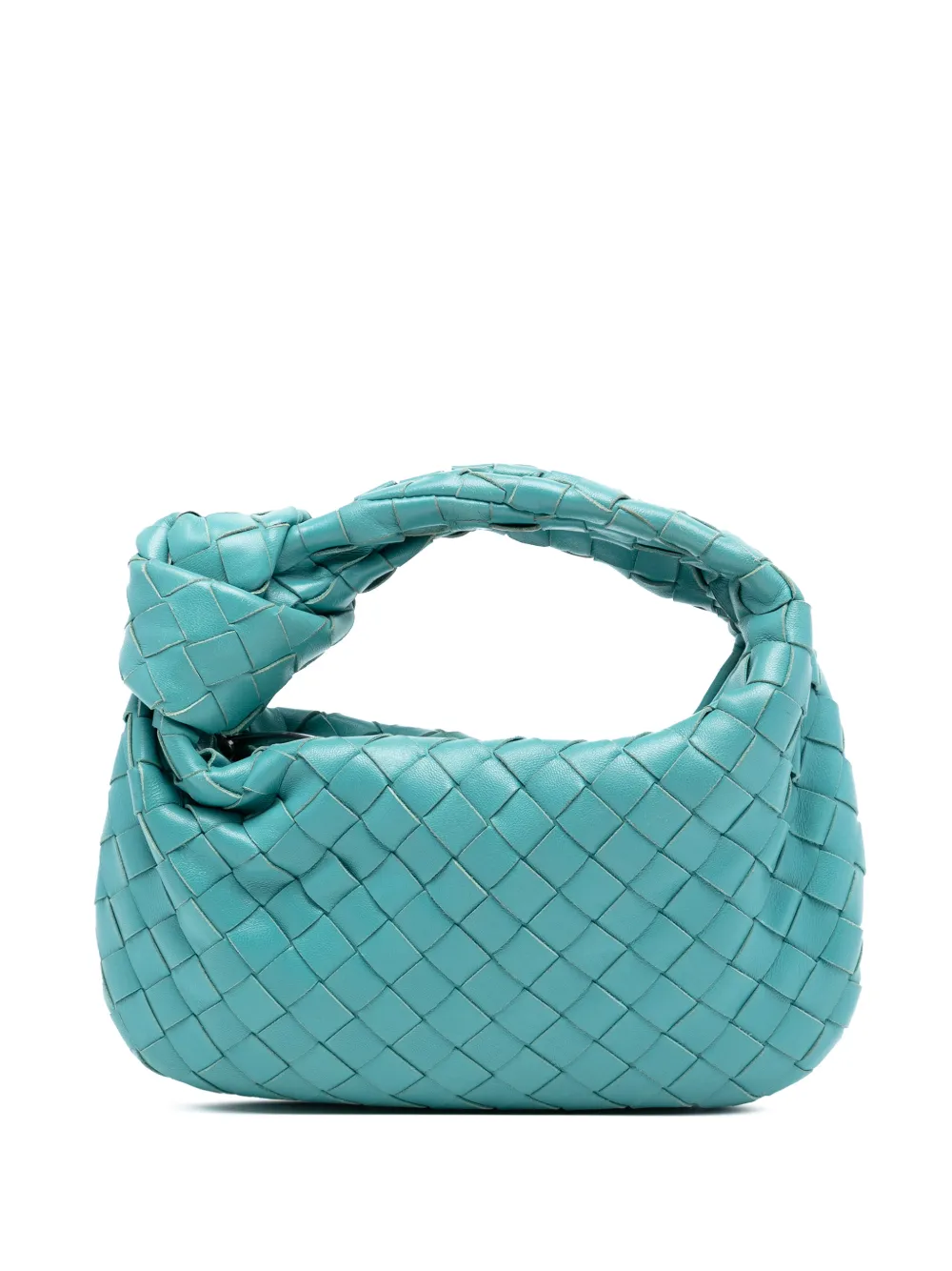Bottega Veneta Pre-Owned 2012-2025 Mini Nappa Intrecciato Jodie hobo bag - Blu