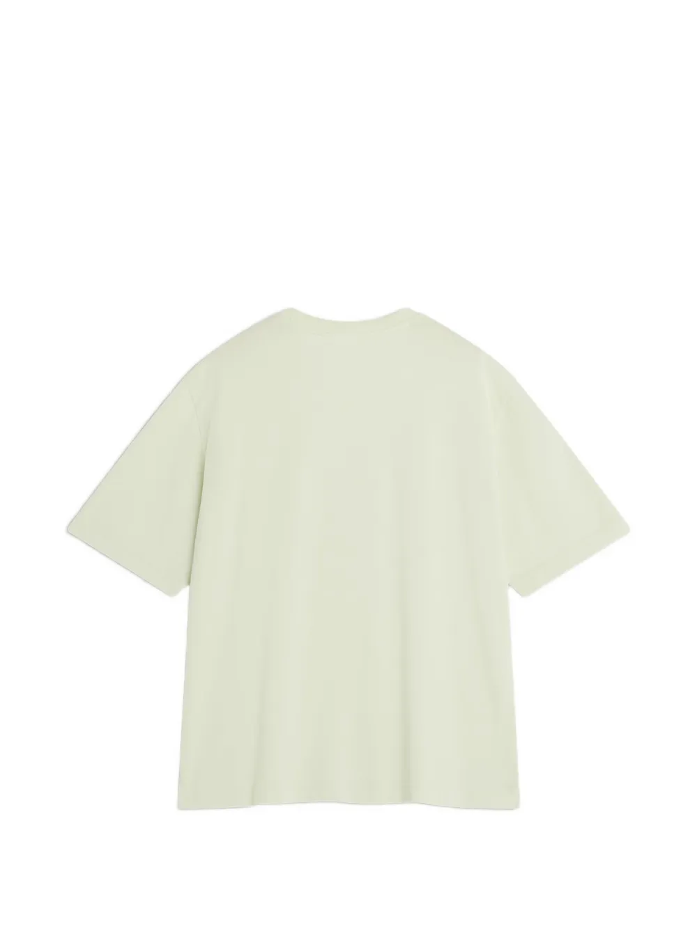 Maison Kitsuné T-shirt met vossenkop Groen