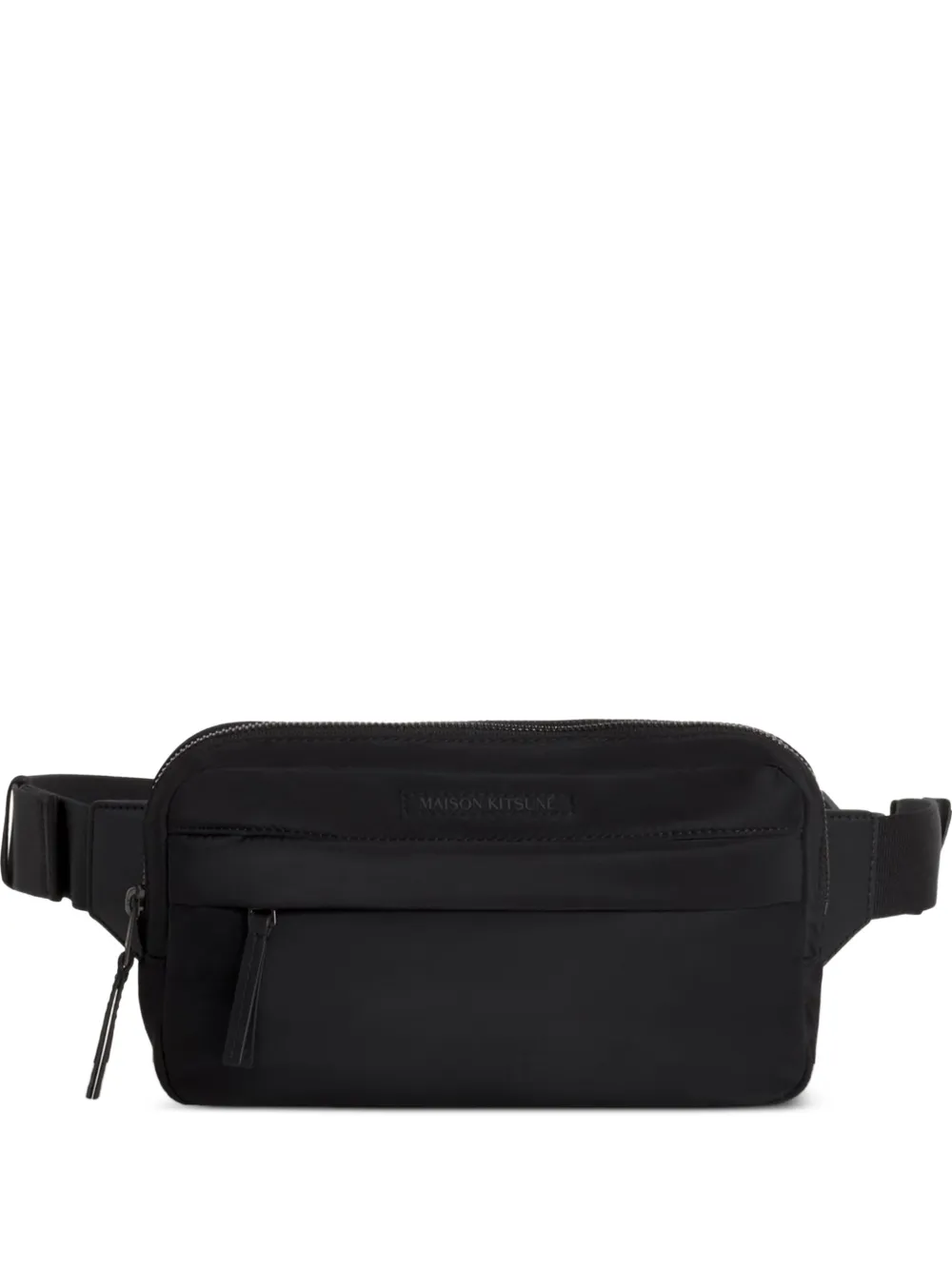 Maison Kitsuné zip-fastening belt bag - Nero