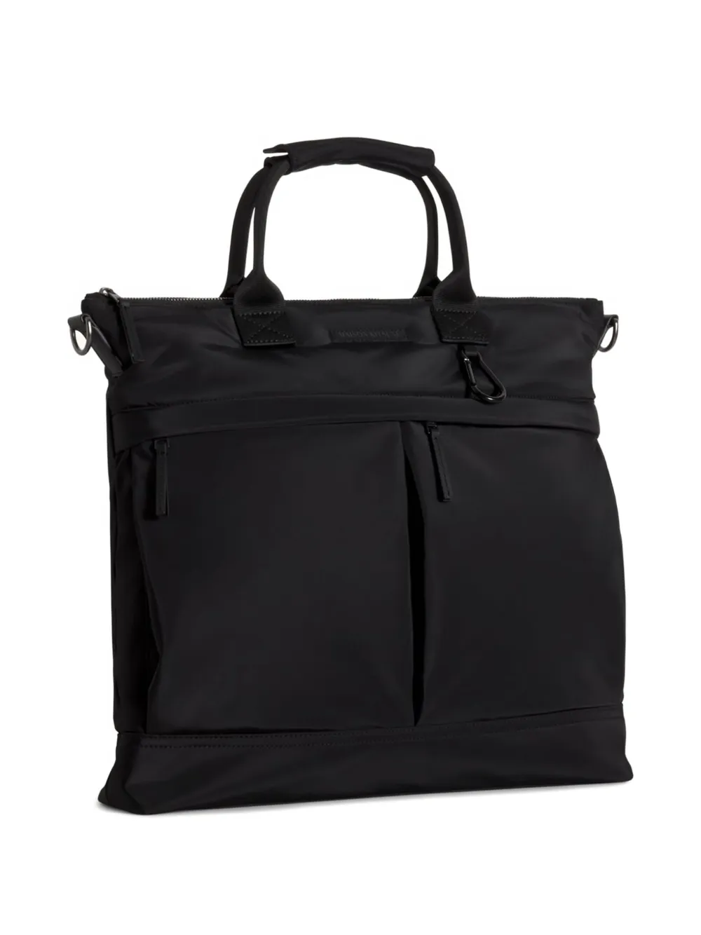Maison Kitsuné ロゴ ハンドバッグ | ブラック | FARFETCH JP