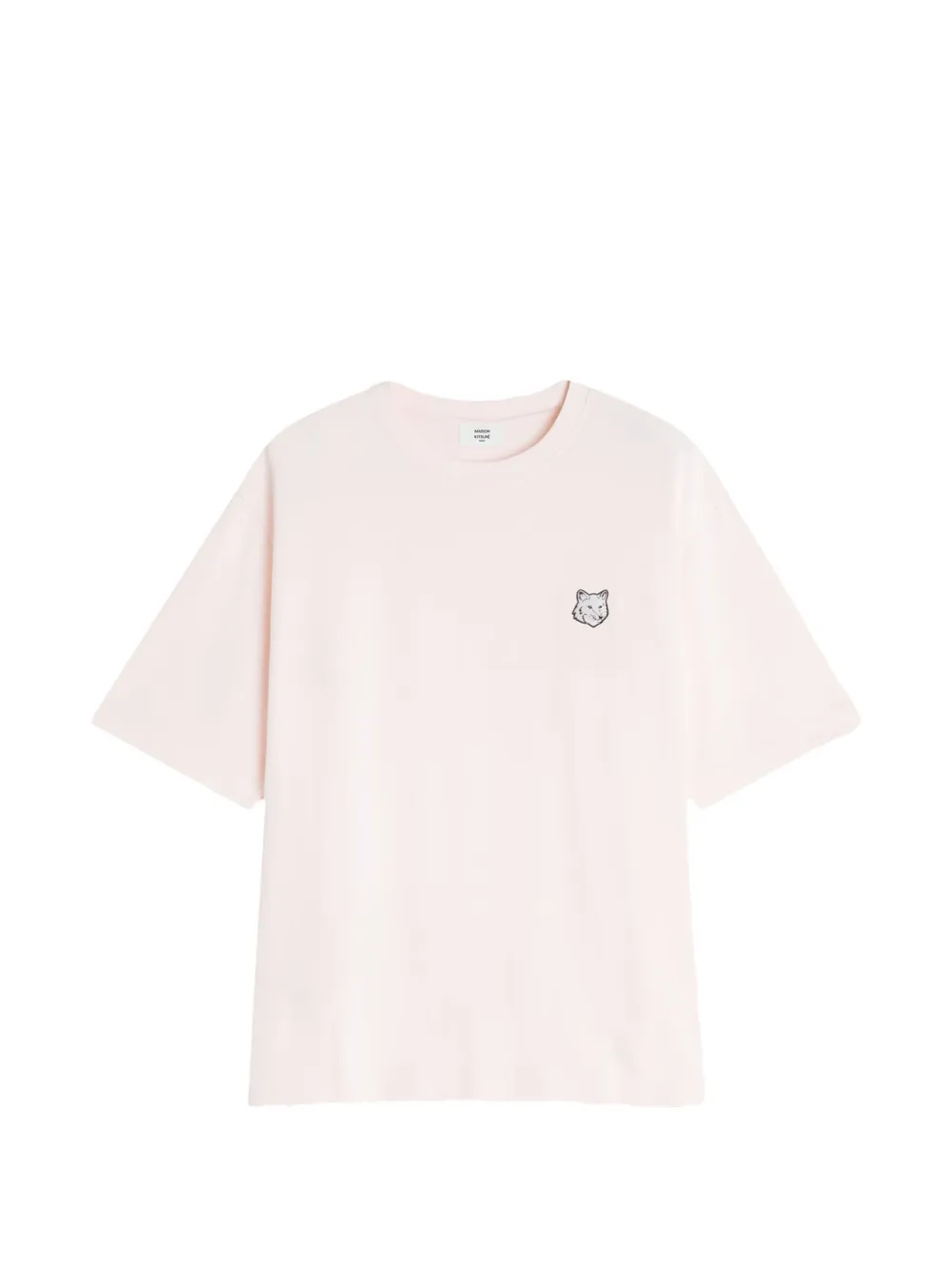 Maison Kitsuné crew-neck Fox-head T-shirt - Rosa