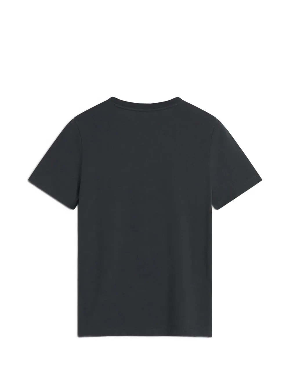 Maison Kitsuné T-shirt met patch Grijs