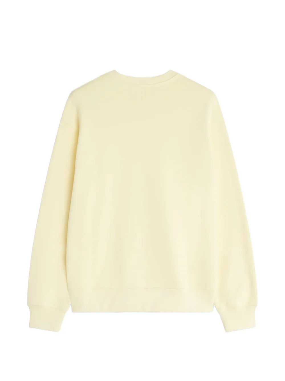 Maison Kitsuné Sweater met borduurwerk Geel