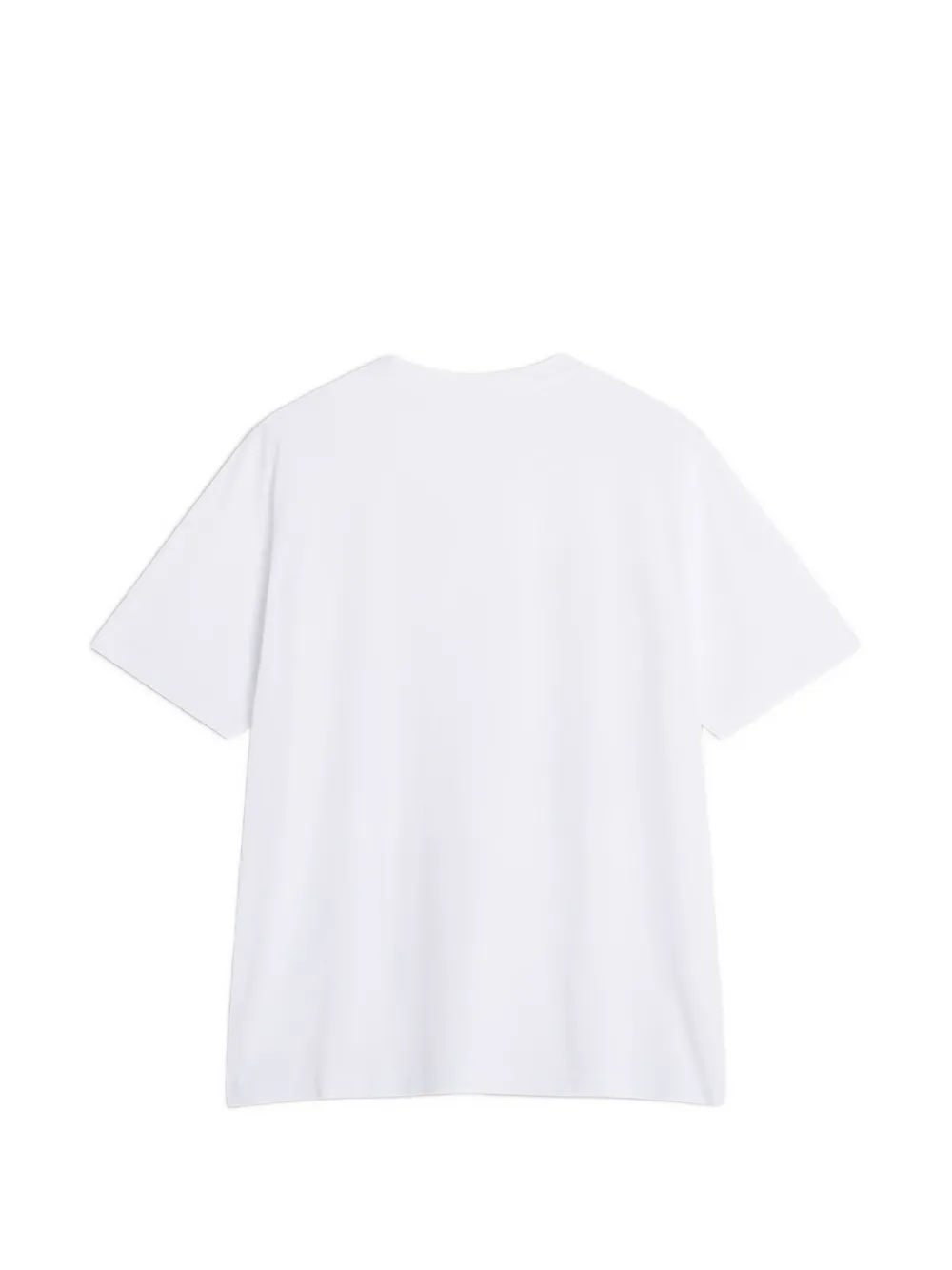 Maison Kitsuné T-shirt met grafische print Wit