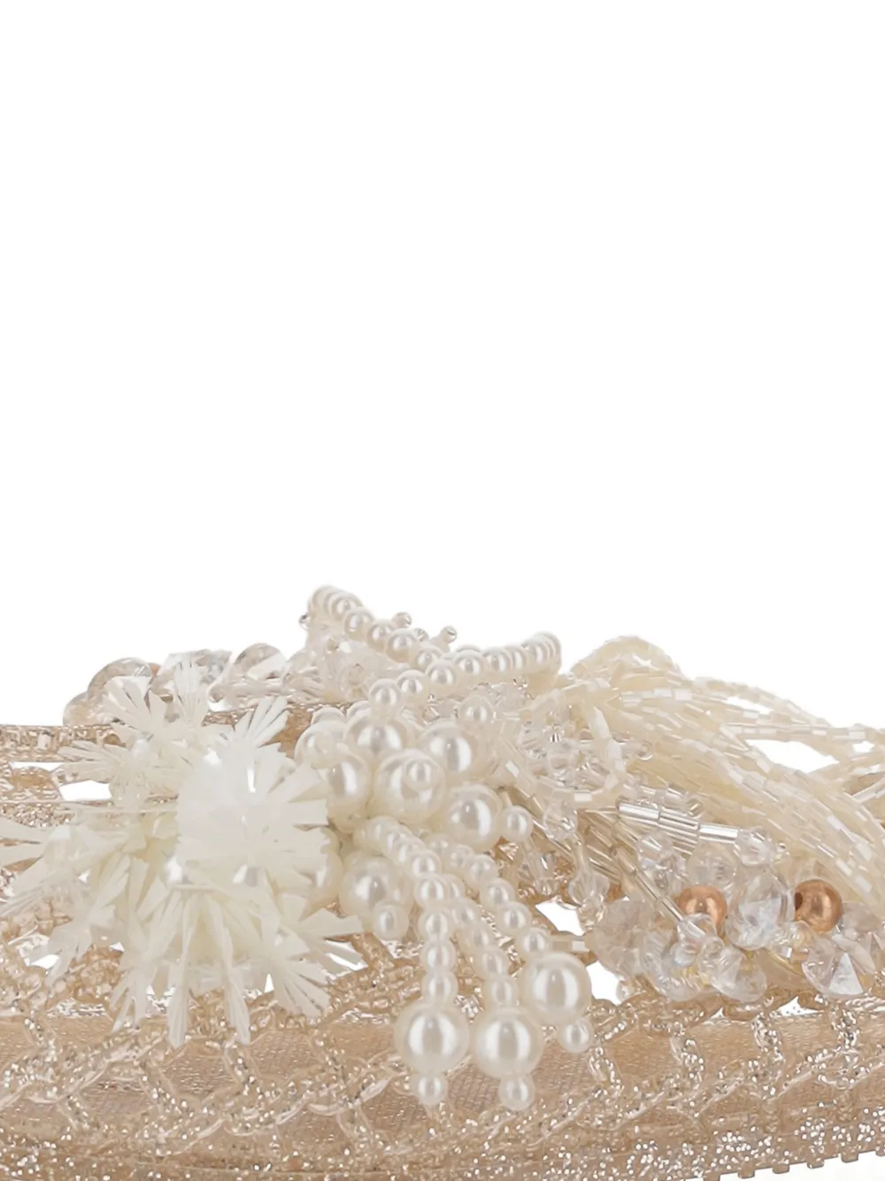 HEAVENLY JELLY Ballerina's verfraaid met strik Beige