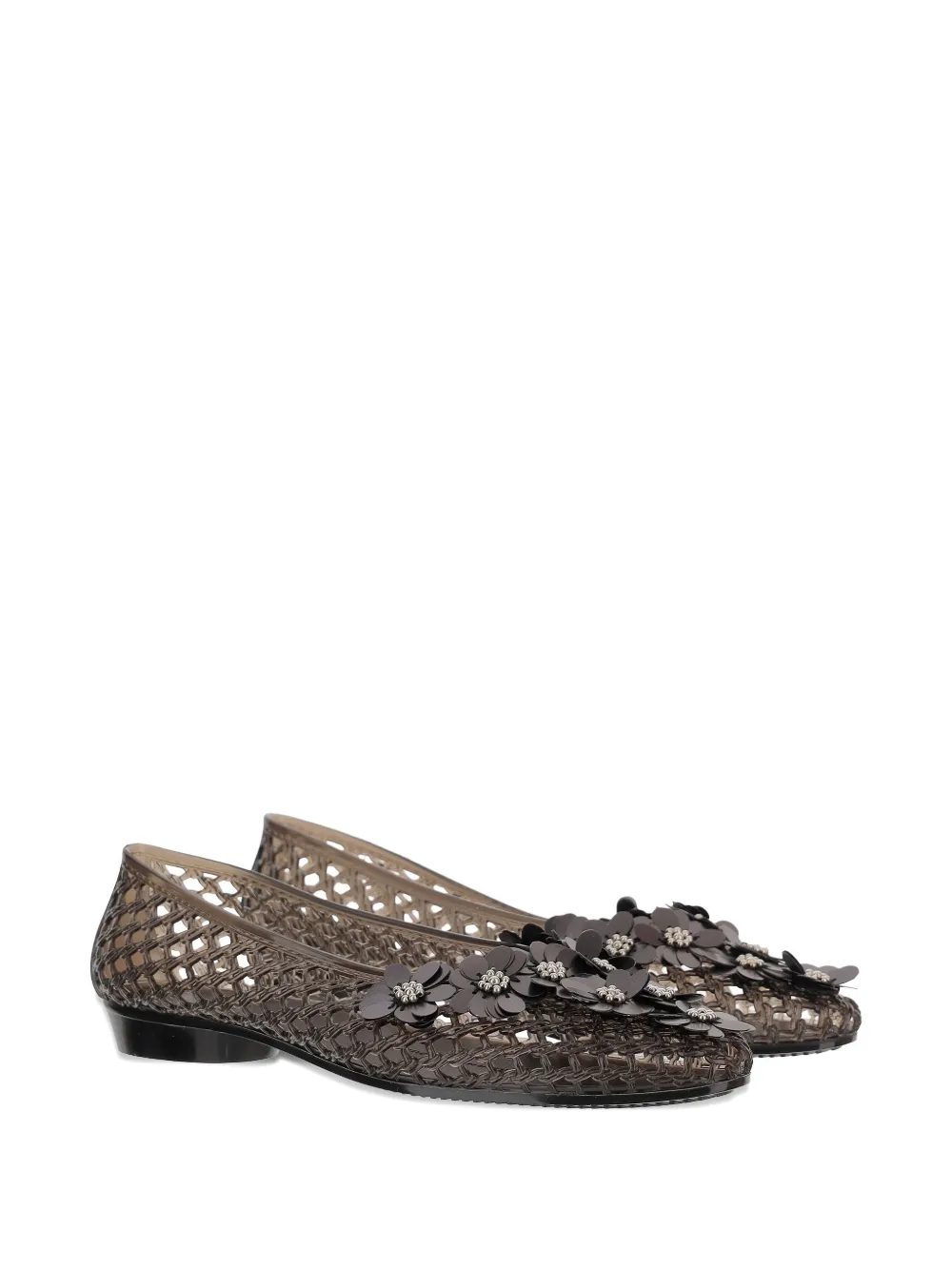 HEAVENLY JELLY Ballerina's verfraaid met pailletten Zwart