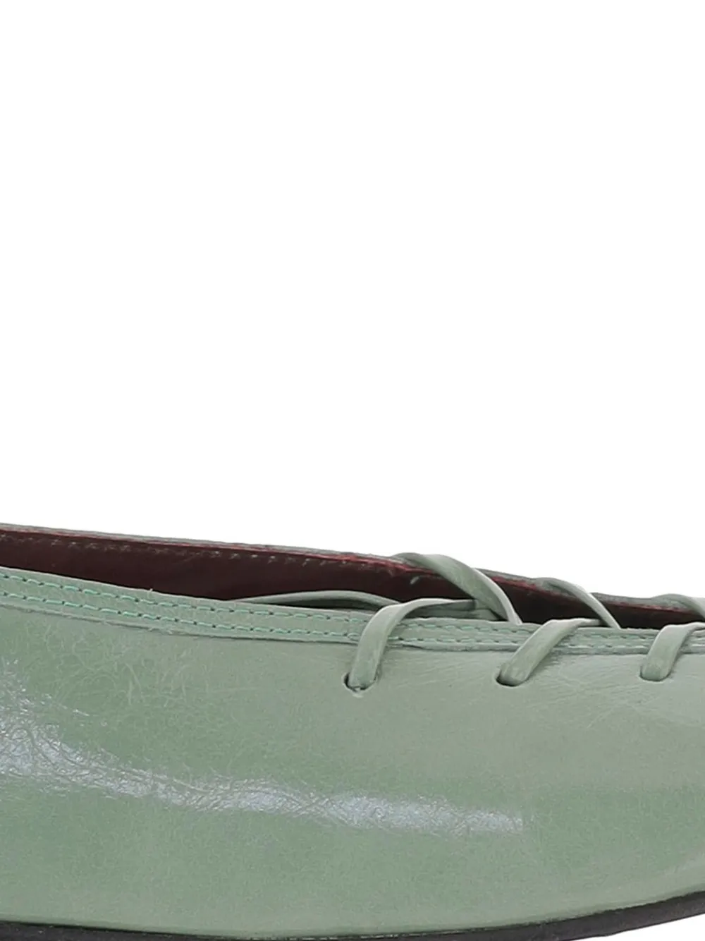 ALOHAS Leren pumps Groen