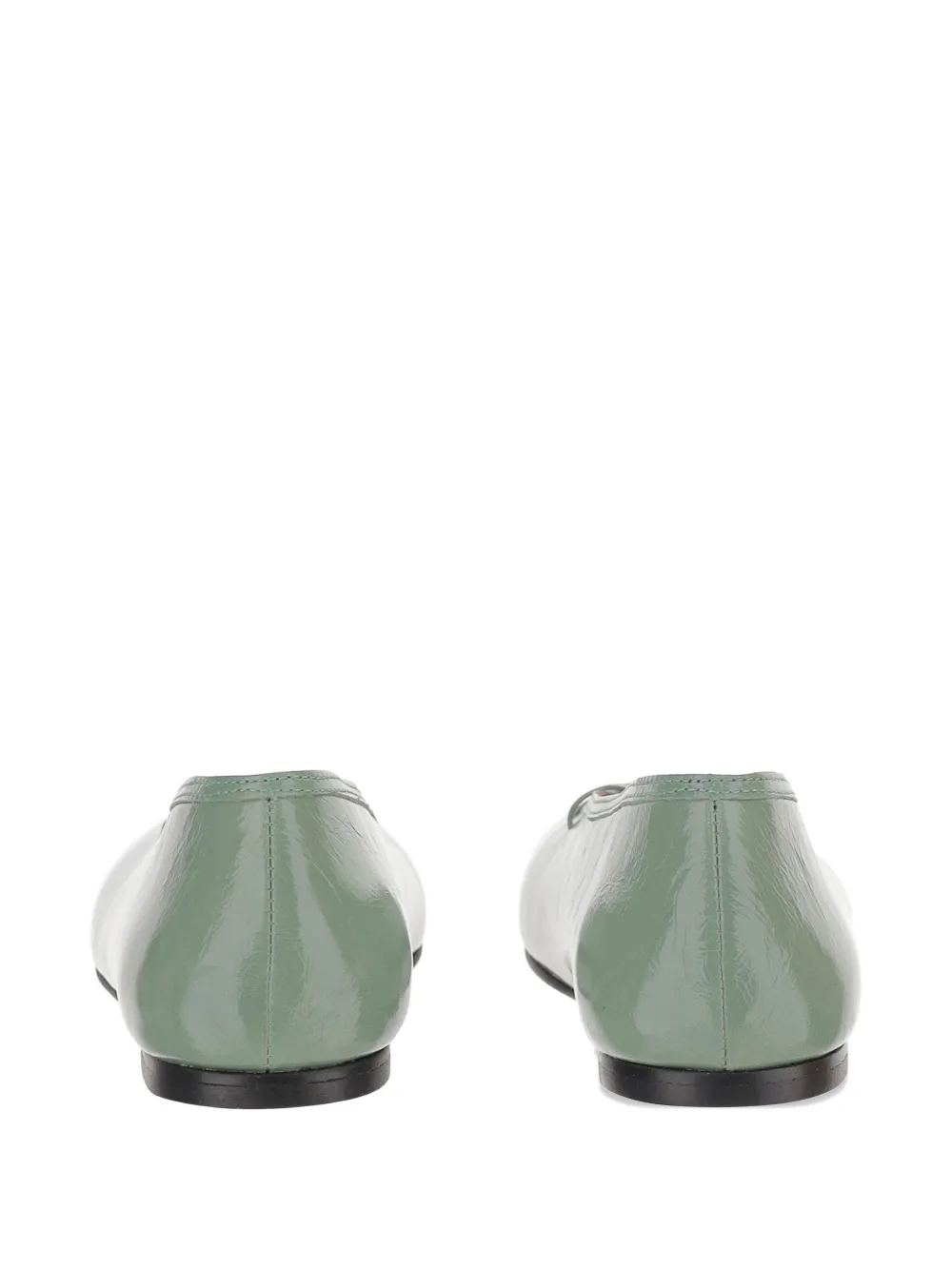 ALOHAS Leren pumps Groen