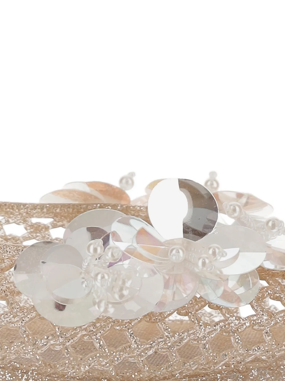 HEAVENLY JELLY Ballerina's verfraaid met pailletten Beige