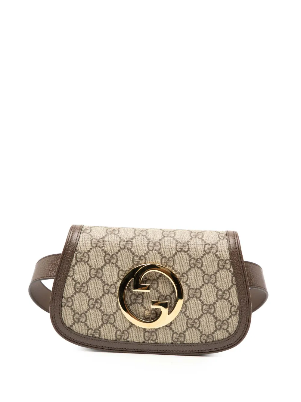 Gucci Pre-Owned 2000-2015 GG Supreme Blondie belt bag - Marrone