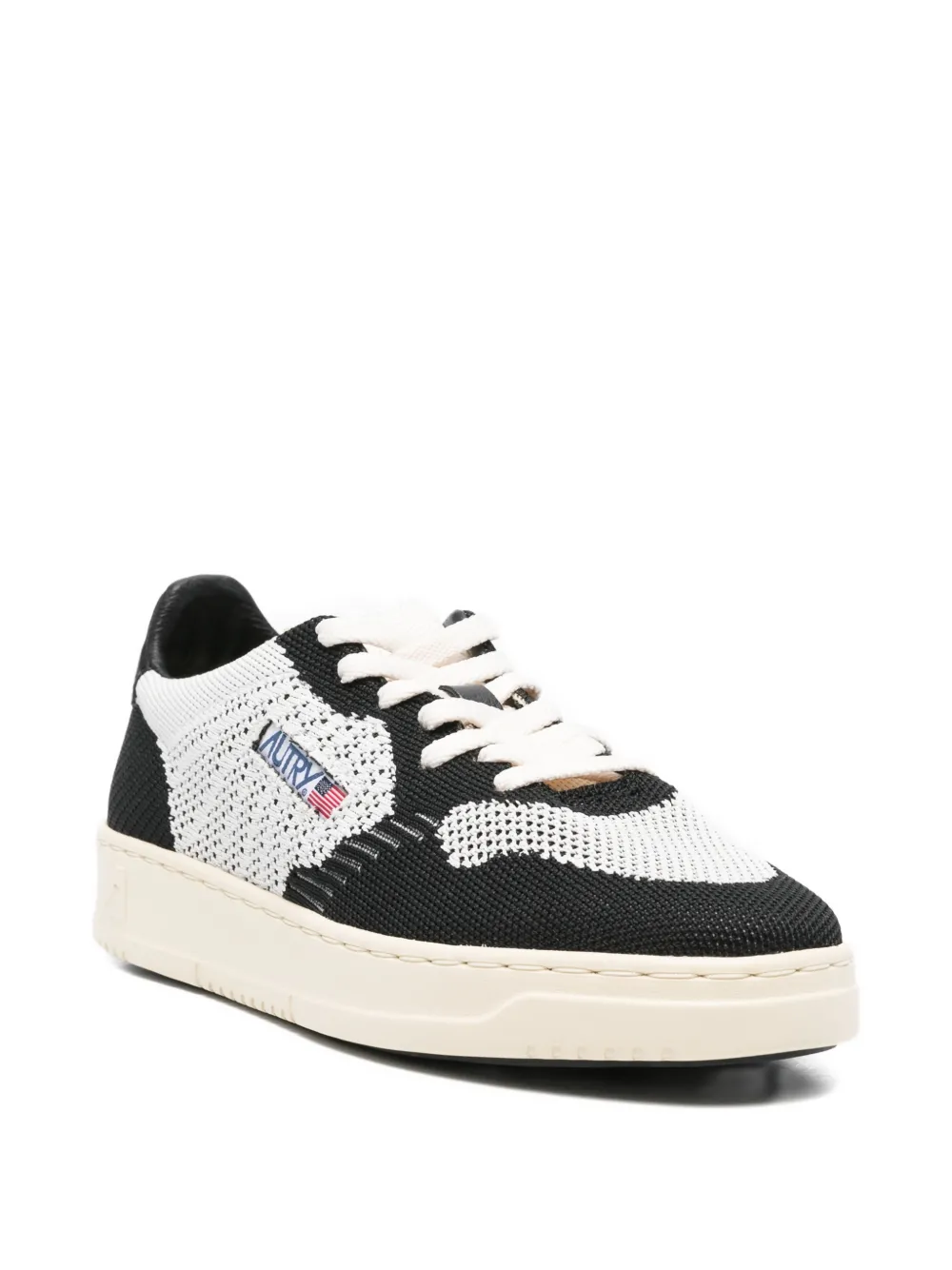 Autry Medalist Easeknit knitted sneakers Zwart
