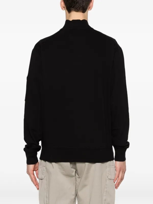 C.P. Company ジップアップ セーター | ブラック | FARFETCH JP