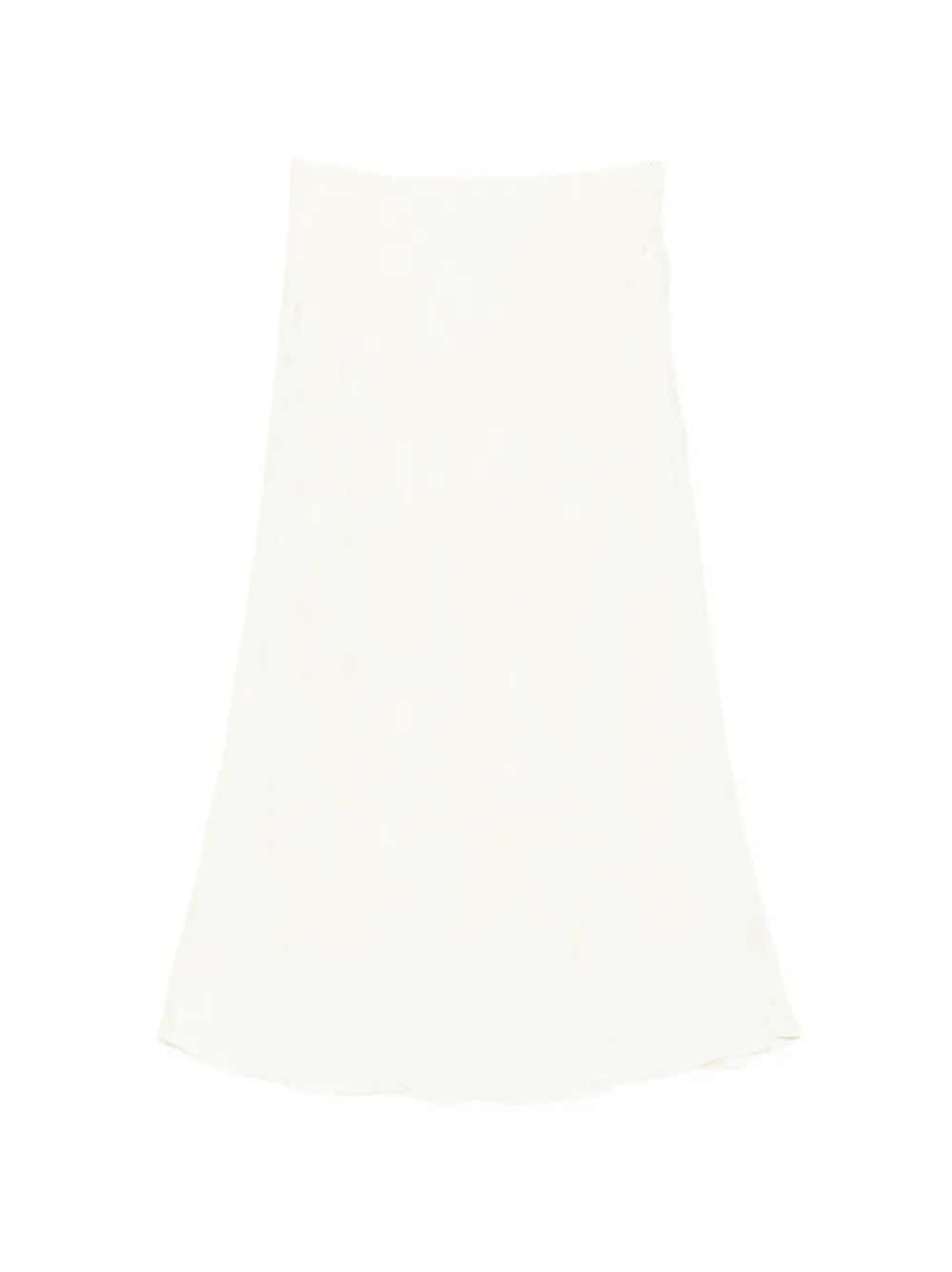 Forte Forte floral-pattern midi skirt - Toni neutri