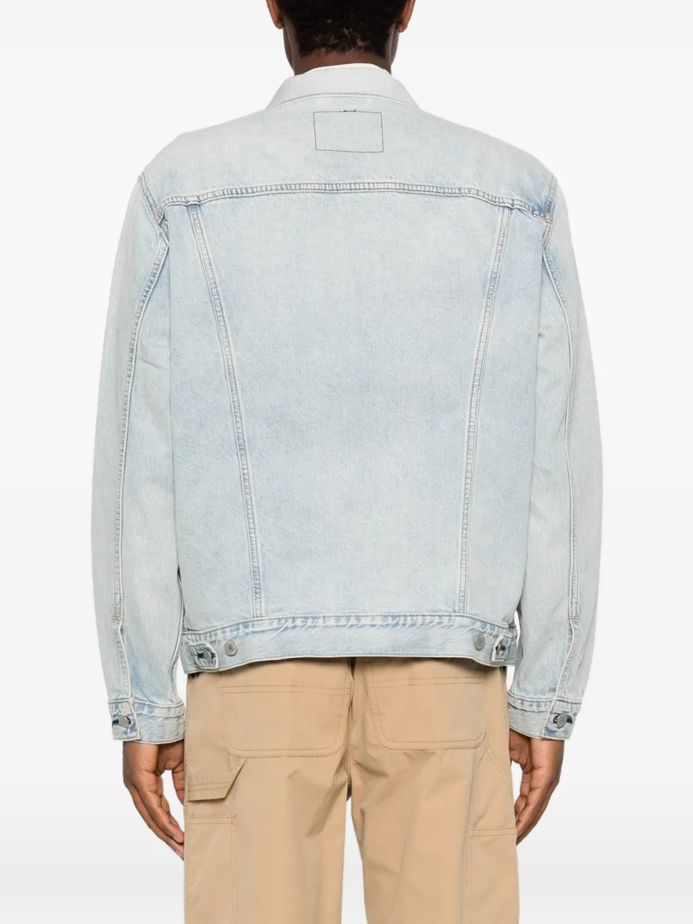 Levi's Denim jack Blauw